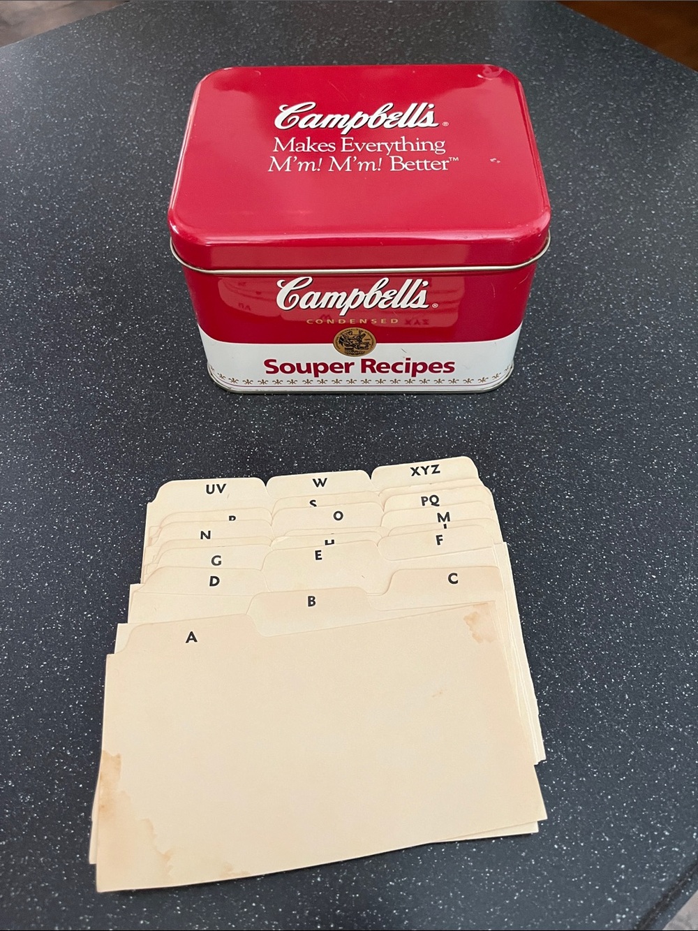 ! VINTAGE! Campbell’s Recipe Tin